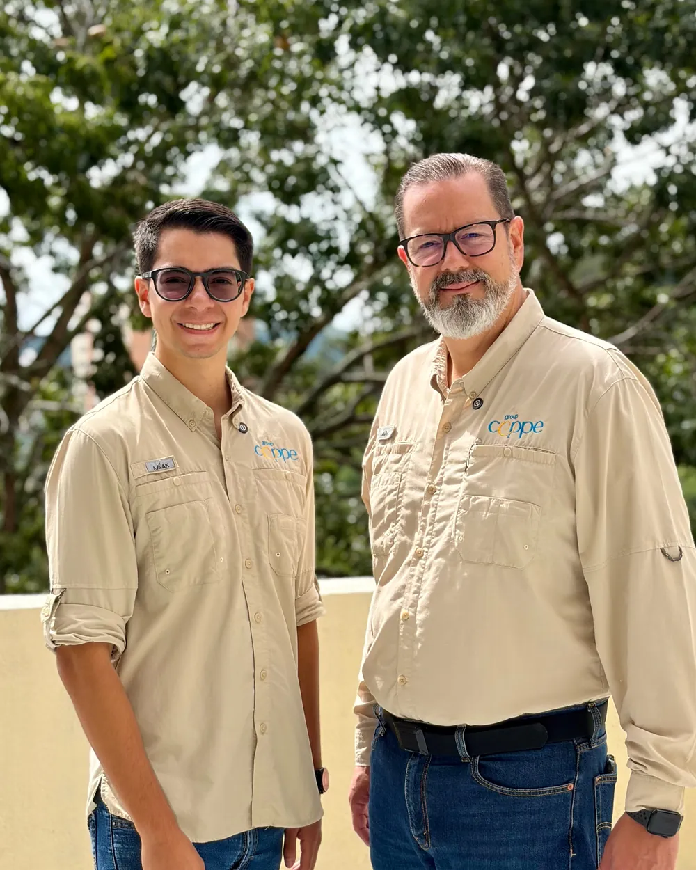 William Rodríguez y Luis Rodríguez, equipo de CEPPE Media